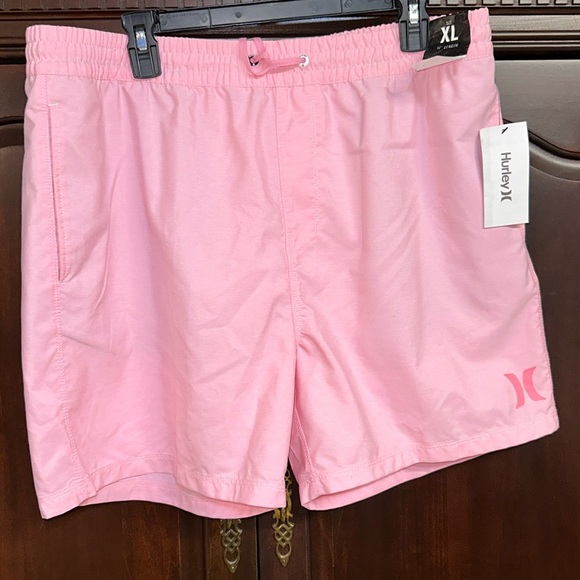 NEW Hurley pink swimsuit with functional pockets - Picture 1 of 6